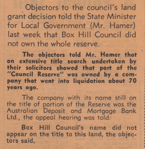 Box Hill Gazette 9.1967